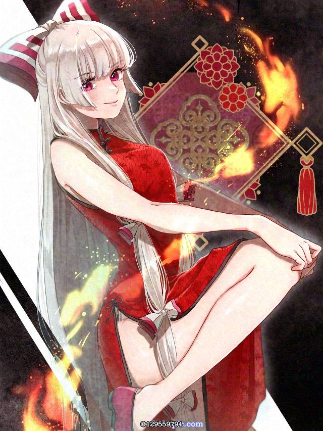 藤原妹红, 东方Project, Legs of Touhou girls