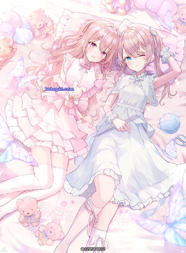 女孩子, 原创, 原创, butterfly, plushie