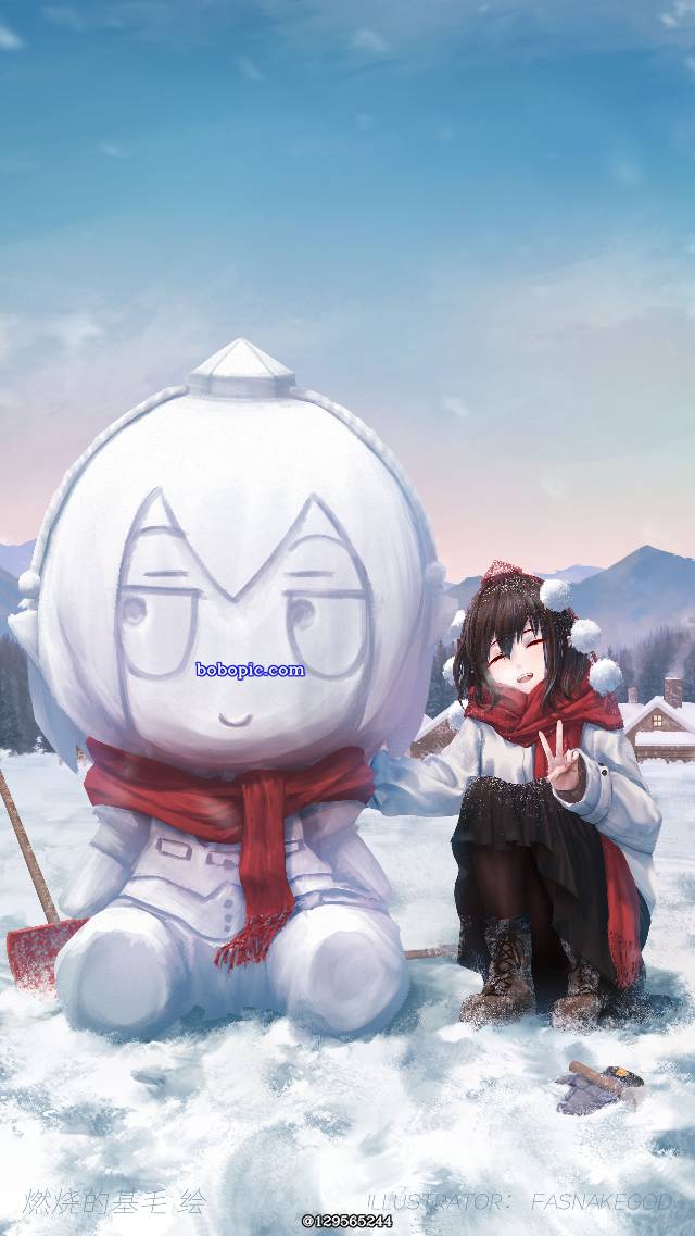 aya shameimaru, 东方Project, 东方, winter, snow, 太美了, Fumofumo