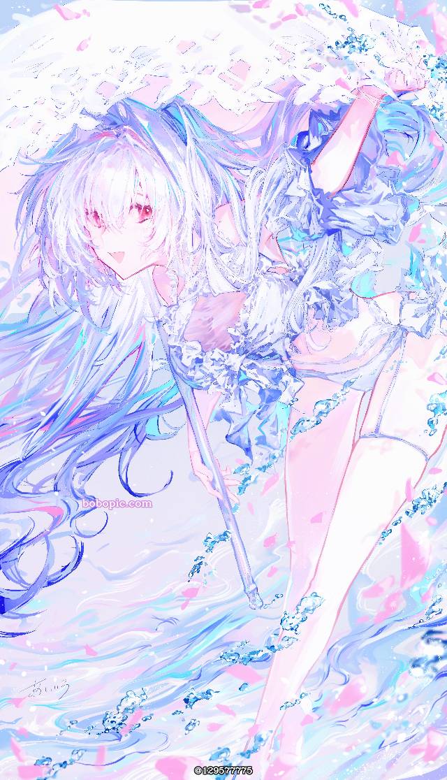 一张FGO,阿瓦隆的淑女绘画图片