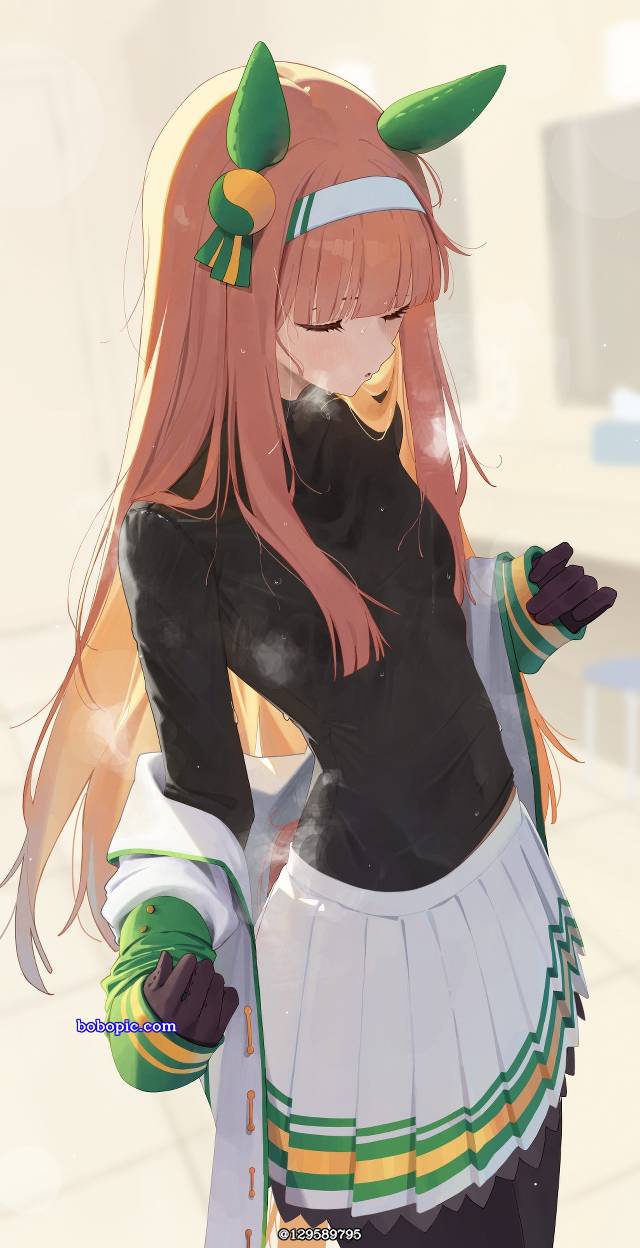 赛马娘Pretty Derby, 女孩子, 马娘, 无声铃鹿（赛马娘）, 插画, 赛马娘加湿器锦标