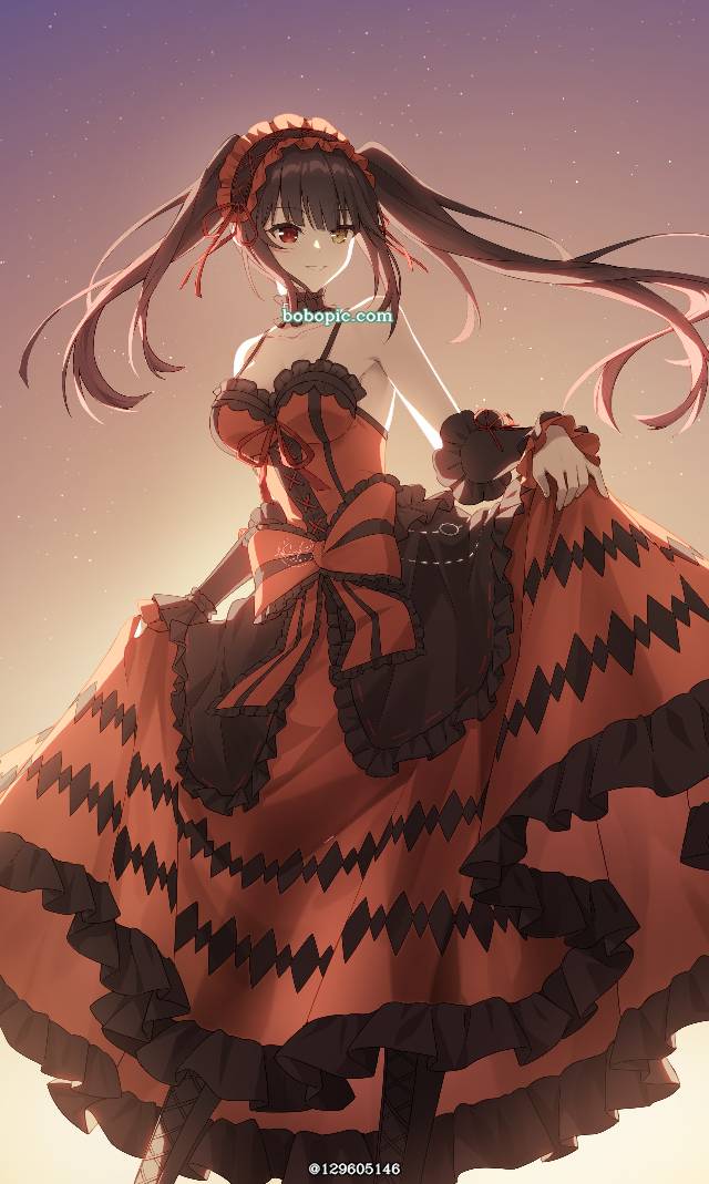 一张约会大作战,DateALive,时崎狂三,KurumiTokisaki绘画图片