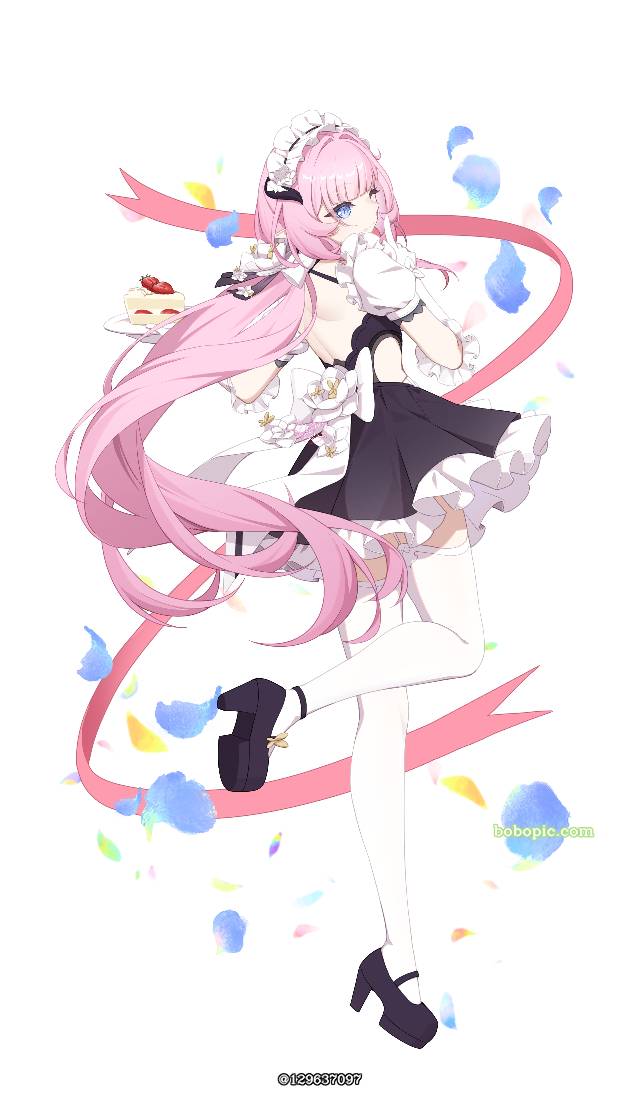 一张爱莉希雅绘画图片