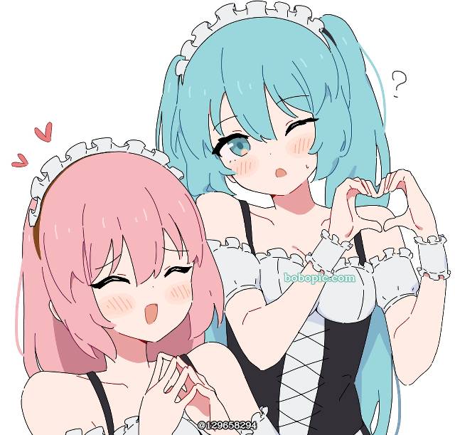 初音未来, 巡音流歌, yuri, 鱼葱