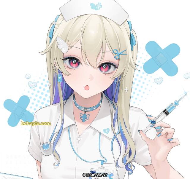 原创, 护士服, 原创1000users加入书籤, 女孩子, 美甲