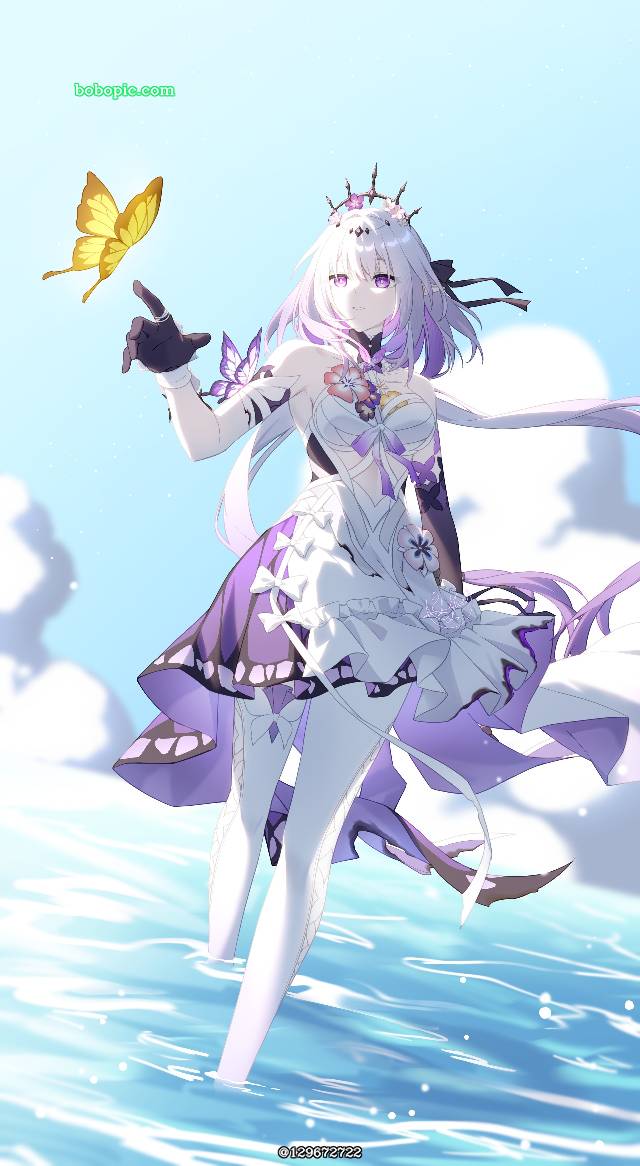 一张Castorice,遐蝶,崩坏：星穹铁道绘画图片