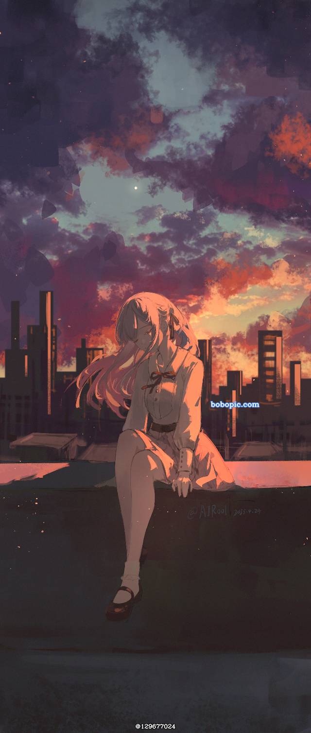 风景, 女孩子, smile, Sakiko Togawa