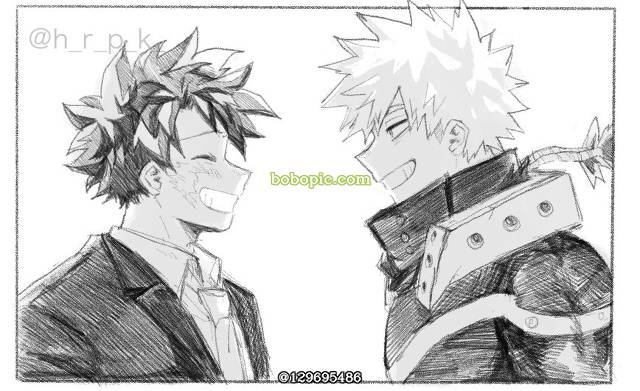 爆豪胜己×绿谷出久, 小英雄【腐】