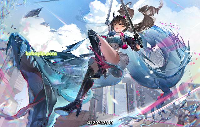 一张Arknights:Endfield,腿,终末地,明日方舟终末地,明日方舟,陈千语,陈绘画图片