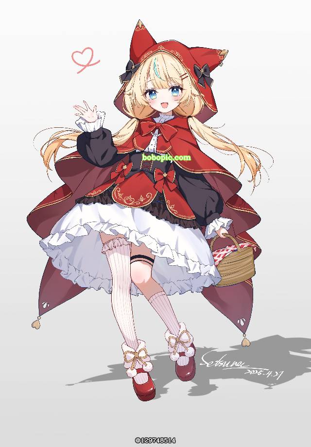 一张可爱,小女孩绘画图片