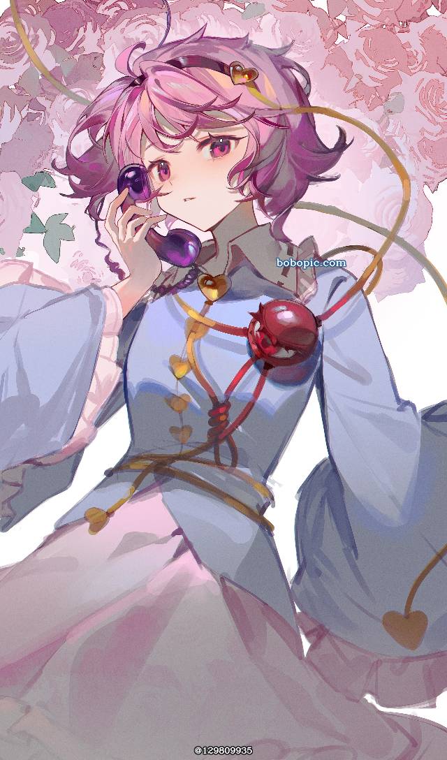 一张古明地觉,东方Project绘画图片