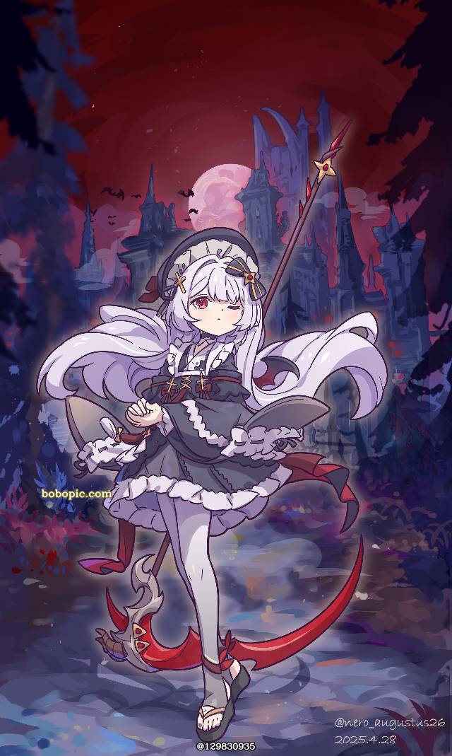 young girl, 女孩子, vampire, loli, 踩脚裤