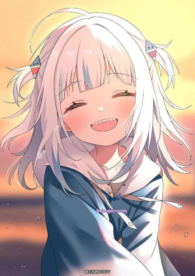 虚拟主播, 噶呜·古拉, Hololive 英语, 女孩子, Virtual Youtuber 100+ bookmarks