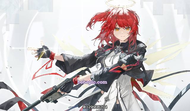 一张明日方舟,能天使,新约能天使绘画图片
