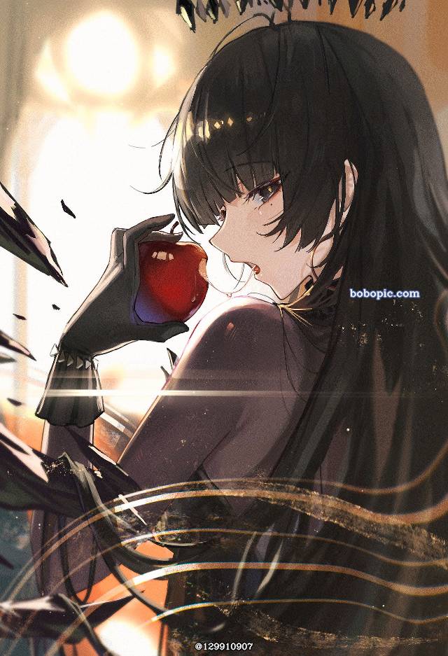 女孩子, drool, 黑长直, Arknights, Artulo, 明日方舟, 阿尔图罗（明日方舟）, 塑心（明日方舟）