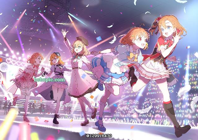 Nijigasaki High School School Idol Club, 涩谷香音, Chika Takami, Ayumu Uehara, Kaho Hinoshita, 高坂穗乃果