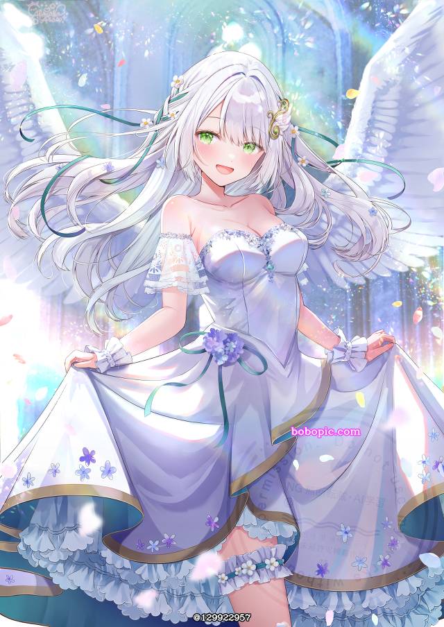 女孩子, 商业绘图, 虚拟主播, angel, 虚拟YouTuber 500收藏