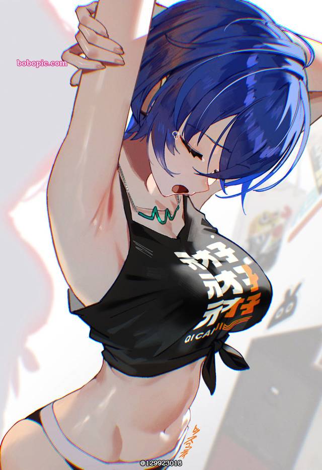 Rin (Zenless Zone Zero), armpits, 绝区零, 短发