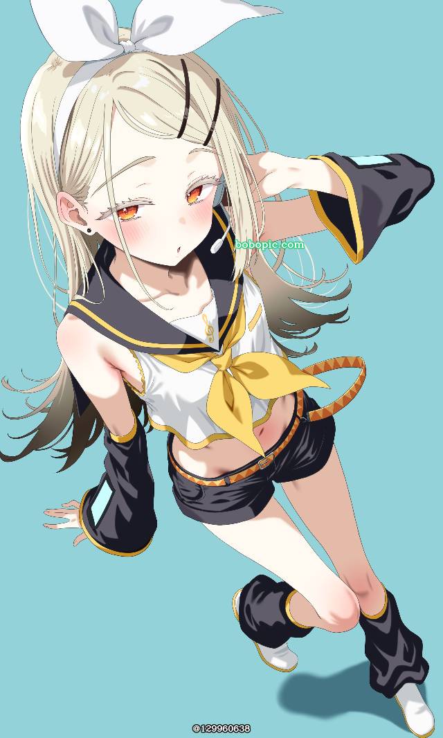 Gakuen IDOLM@STER, Hiro Shinosawa, 肚脐, 鏡音鈴, cosplay
