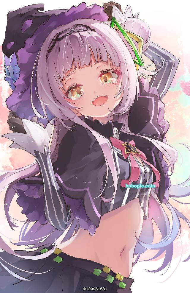 紫咲诗音, Hololive, Murasaki Shion fanart, 虚拟YouTuber 500收藏