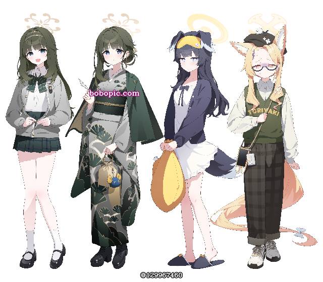碧蓝档案, 原创, 稚名䌷, Seia Yurizono, 比基尼