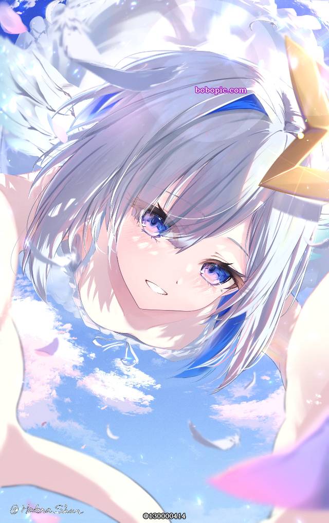 天音彼方, Kanata Amane fanart, Hololive, Virtual Youtuber 100+ bookmarks
