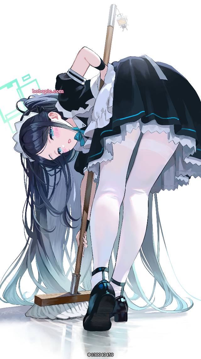Alice Tendou (maid), Alice Tendou, 碧蓝档案, 女仆装, 白裤袜, Blue Archive 1000+ users