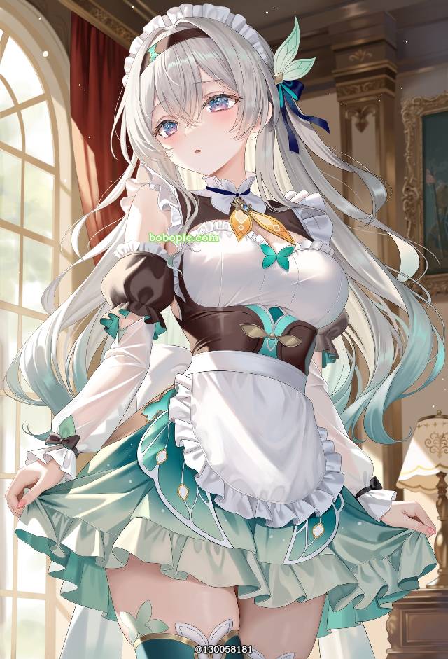 流萤（星穹铁道）, 女孩子, 崩坏：星穹铁道, 女仆, 崩坏：星穹铁道500收藏
