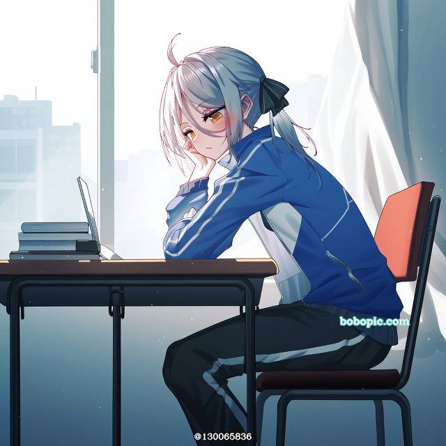 尘白禁区, Snowbreak, school uniform, AI image