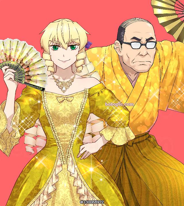 Middle-Aged Man's Noble Daughter Reincarnation, 原创, 格蕾丝·奥弗涅, 金闪闪, 原创1000users加入书籤