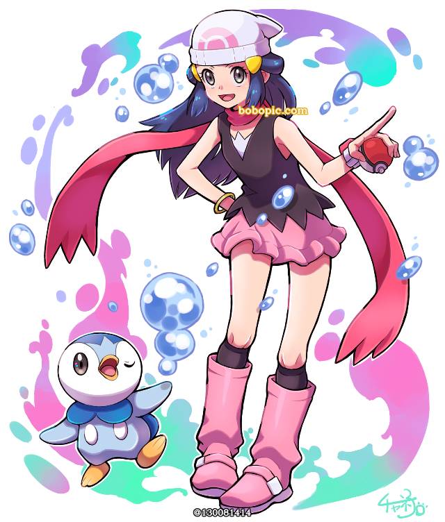 精灵宝可梦, 小光（训练家）, piplup