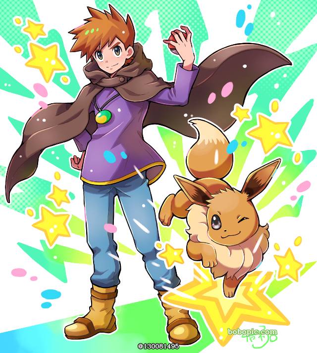 精灵宝可梦, Gary (Pokemon Anime), 伊布