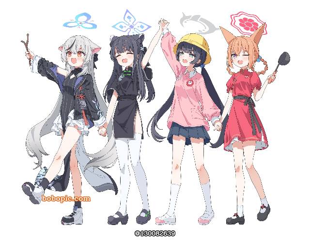 碧蓝档案, Sunohara Kokona, Shun Sunohara (Young ver.), 龙华妃咲, 朱城瑠美