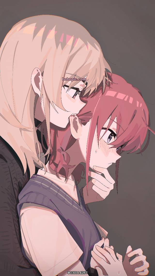女孩子, young girl, yuri, Nina/Momoka, Girls Band Cry, Momoka/Nina