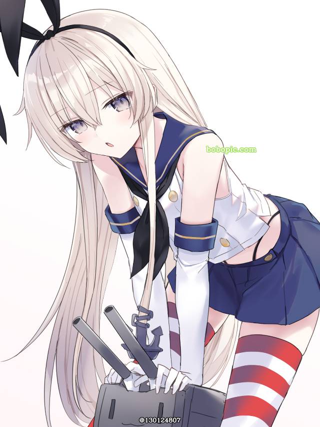 舰C, 舰队collection, 响(舰队收藏), 岛风（舰队收藏）, Hamakaze (Kantai Collection), 长手套