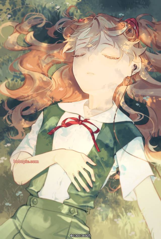 惣流·明日香·兰格雷,阳光透过树木图片