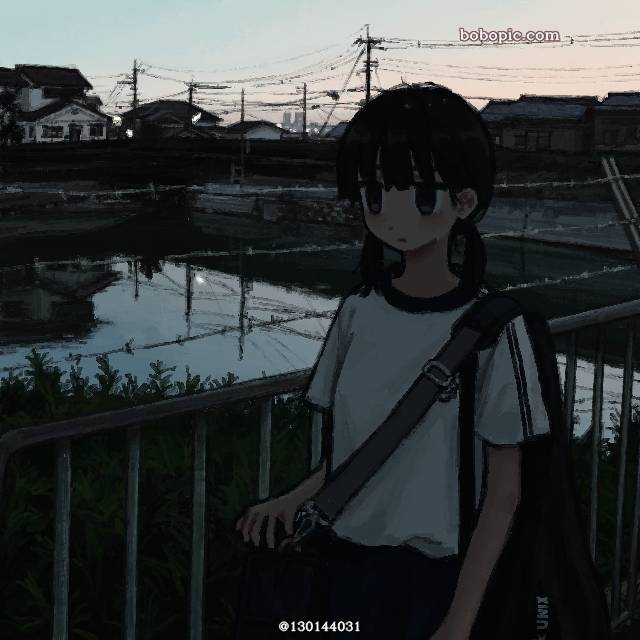 原创, 女孩子, 风景, 电线