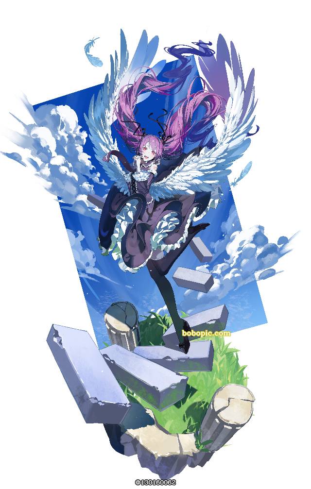 初音未来, Vocaloid, 双马尾, 插画, vocaloid
