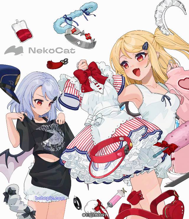东方, Flandre Scarlet, Remilia Scarlet, 东方Project, drawers