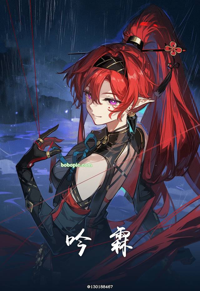 一张吟霖,鸣潮绘画图片