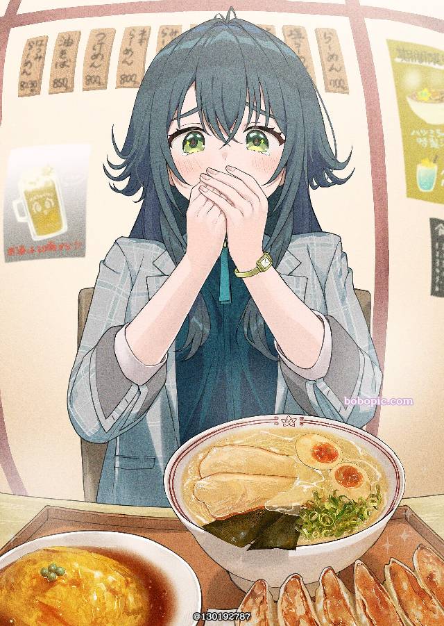 Gakuen IDOLM@STER, Temari Tsukimura, 偶像大师100收藏, I like it when you eat a lot