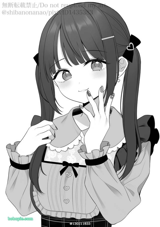 原创, 女孩子, 双马尾