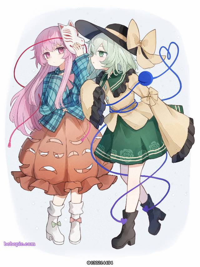 一张秦心,东方Project,古明地恋绘画图片