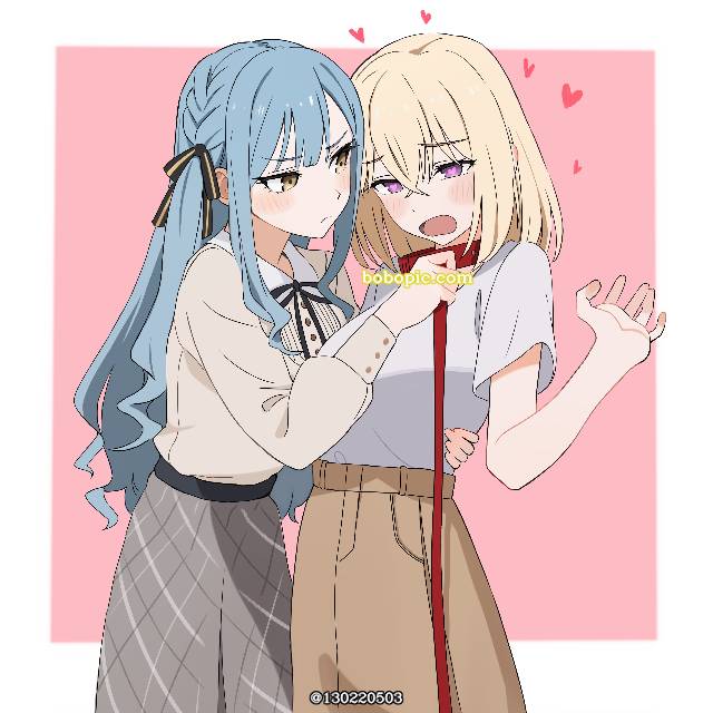 一张丰川祥子,MyGO!!!!!,三角初华,BanGDream,百合绘画图片