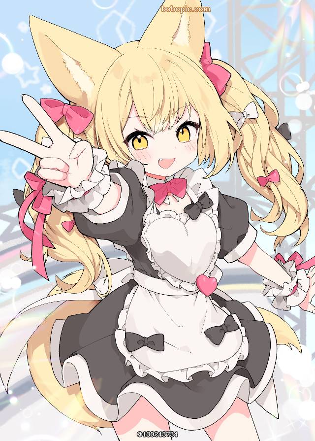 原创, fox ears, 女孩子
