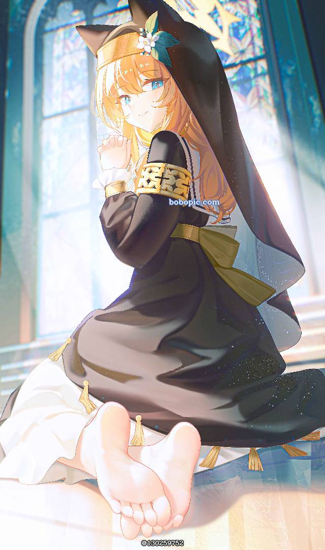 碧蓝档案, 赤脚, 脚底, Mari Iochi