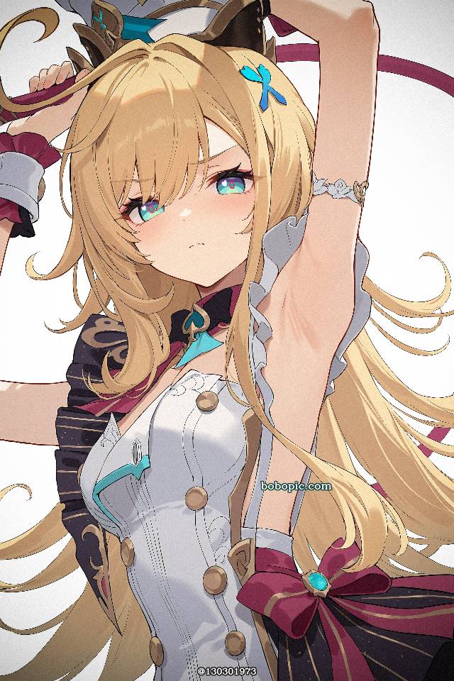 Genshin Impact, 女孩子, 腋下, AI 画作