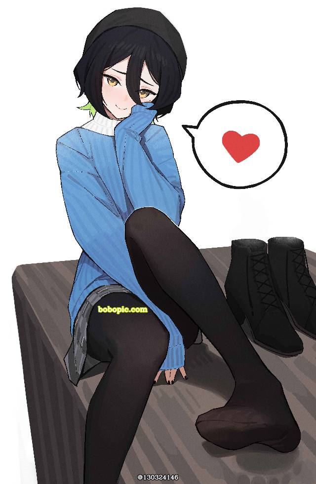 黑裤袜, 脚底, black stockings, 女孩子, 黑丝袜, 着袜足底, 脚指, original works, 原创