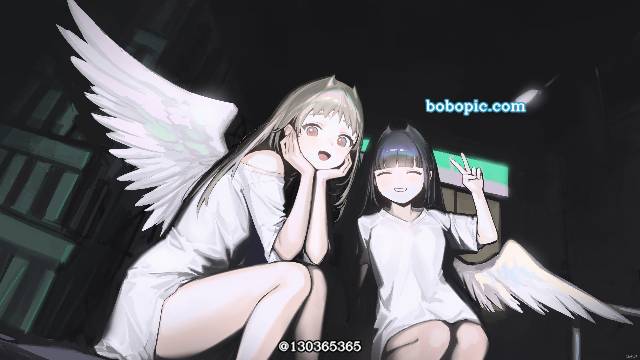 女孩子, angel, young girl