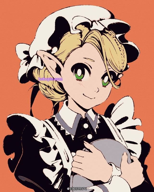 迷宫饭, Marcille Donato, Marcille, 女仆, 女仆装, 二次创作